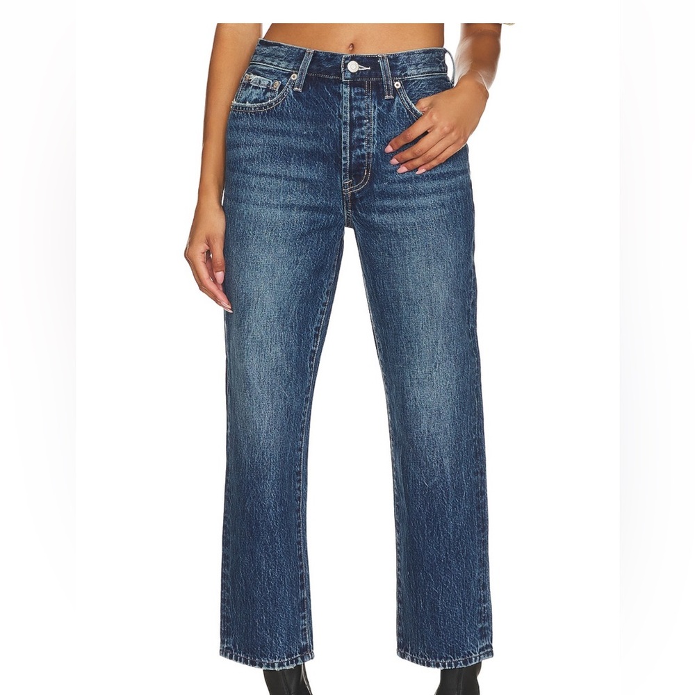 pistola Indigo Straight-Leg Jeans